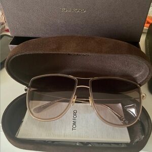 Tom Ford Sunglasses (New with case and lens cloth)